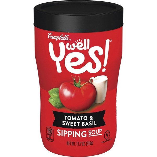 Campbells Soup, Tomato and Sweet Basil, 11.1 oz, 8/CT, Multi PK CAM25034